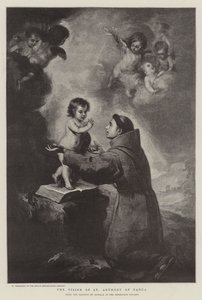 The Vision of St Anthony of Padua by Bartolomé Esteban Murillo